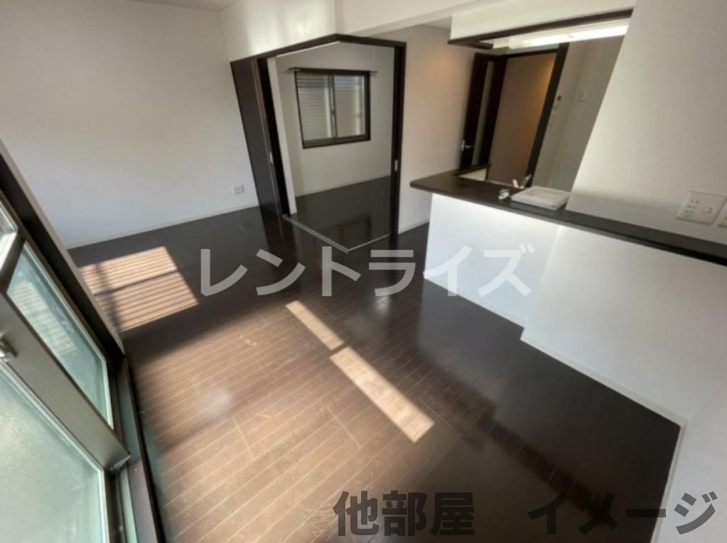 ダイアヒルズ住吉Ⅰの居間・リビング