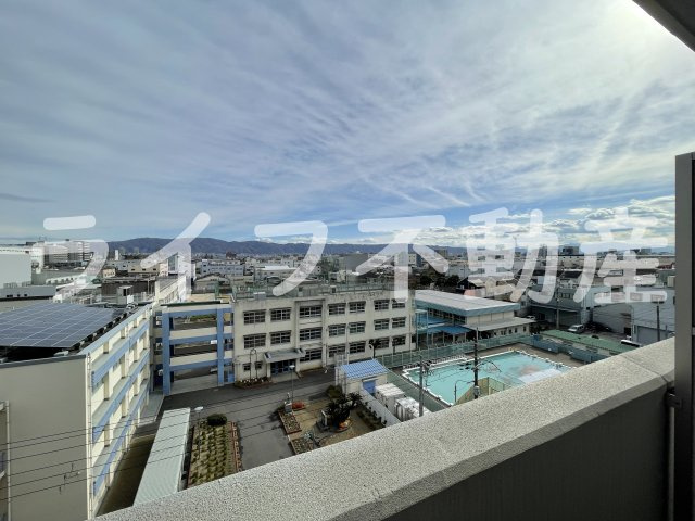 CASSIA高井田North Courtの展望