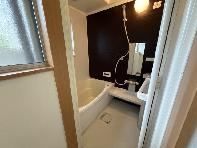 新在家中の町貸家の浴室