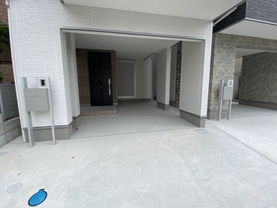 【駐車場】 | 神戸市須磨区磯馴町1丁目　新築戸建1号棟　仲介手数料無料！ | 駐車スペースもあります