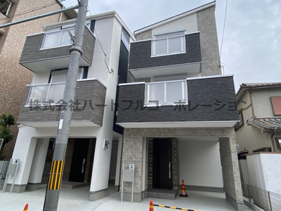 【外観】 | 神戸市須磨区磯馴町1丁目　新築戸建2号棟　仲介手数料無料！ | 須磨区磯馴町1　新築2号棟　仲介手数料無料！