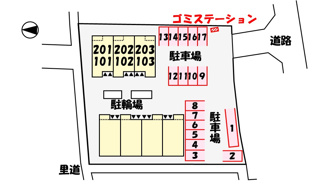 【区画図】 | ローレル Ⅲ