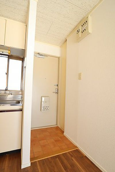 伏屋PCハイツの玄関|シンプルで使いやすい玄関です