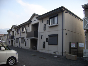 坂の久保ハイツE棟の外観|外観もきれいです