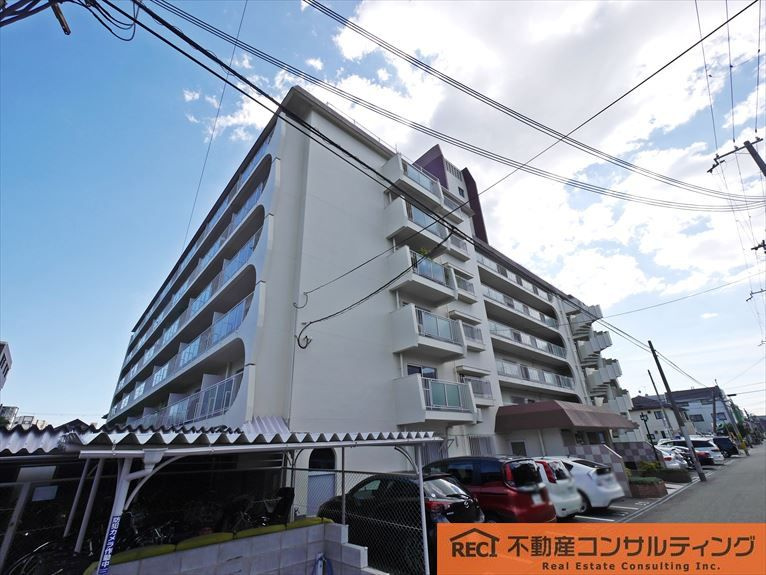 日商岩井芦屋マンションのエントランス