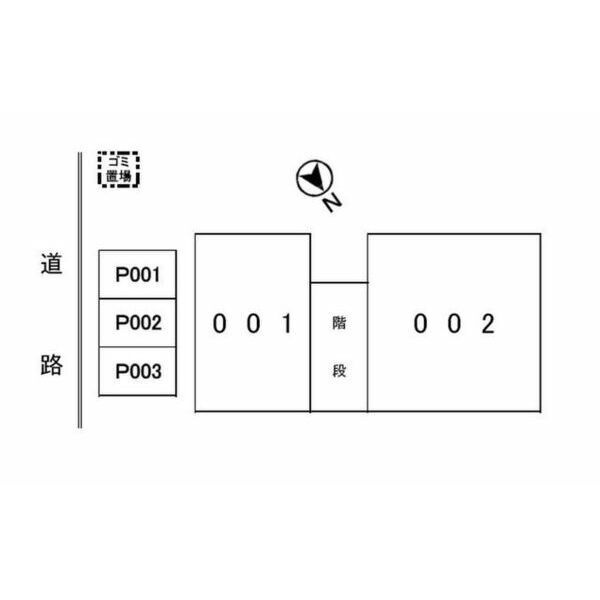 メゾンビューの区画図