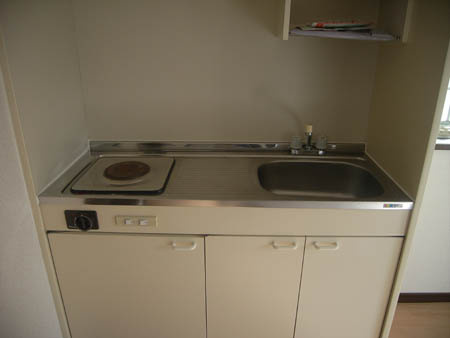 メゾンビューのキッチン|きれいなキッチンです