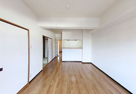 クロスロウズ荒木街の居間・リビング|ゆったり過ごせる居間です