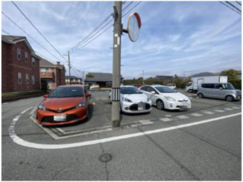 ソレジオの駐車場