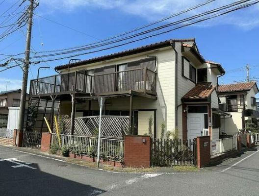 【土地】鶴ヶ島市羽折町建築条件無し売地の外観|角地で陽当り良好かつ開放感あります！