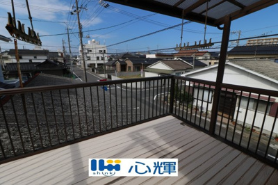 【バルコニー】 | 宇部市松山町三丁目　中古二階建