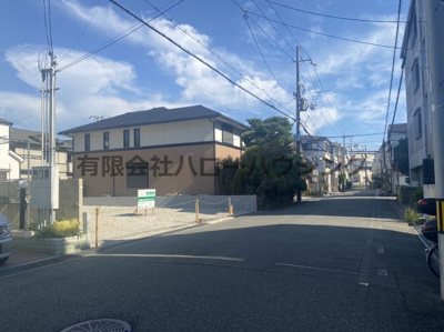 【前面道路含む現地写真】 | PLAISIR東園田　売土地