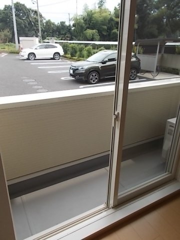 ウイステリアⅡ　Ａのバルコニー