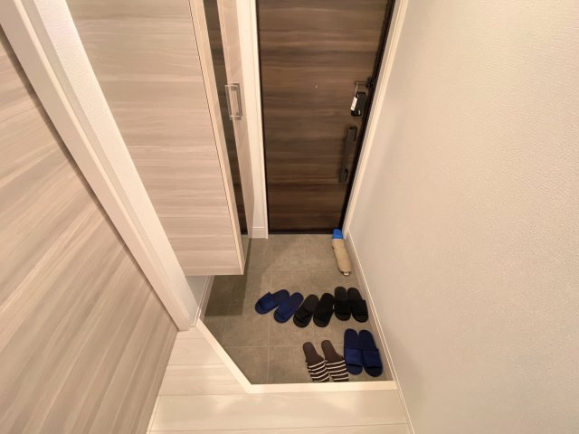 ザパークヴィラ狭山池の玄関