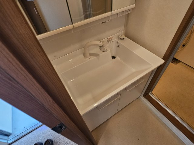 ツインズコートの洗面所