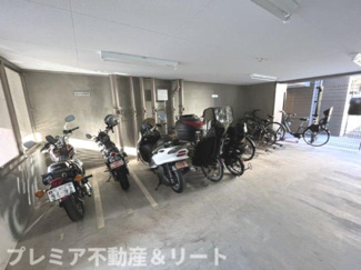 【その他共用部分】 | バイク置き場です