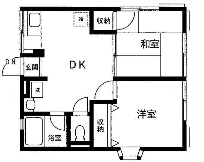 【間取り】 | シティハイム KUBO