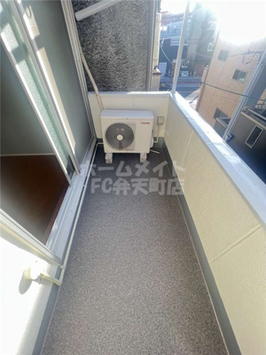 【バルコニー】 | 八幡屋3丁目戸貸家