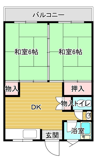 【間取り】 | マンション宮下Ａ