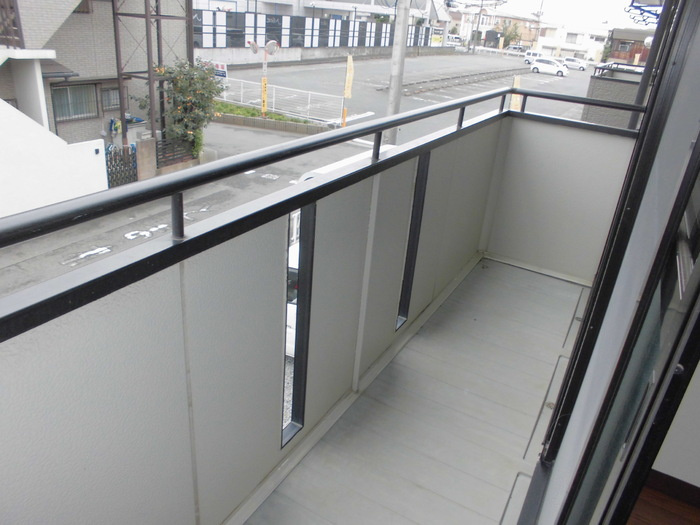 ボナールUのバルコニー