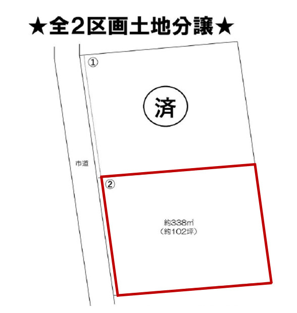 高崎市吉井町小串①　土地520