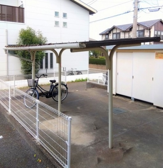 【外観】 | エントピアホープ | 屋根付き駐輪場