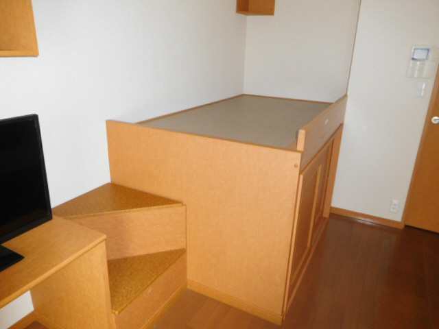 レオパレスオアシスⅡの寝室