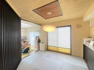 【和室】 | 敷島町　中古戸建 | 掘りごたつ付きの和室ダイニングです！
お昼寝にはちょうどいいスペースです！