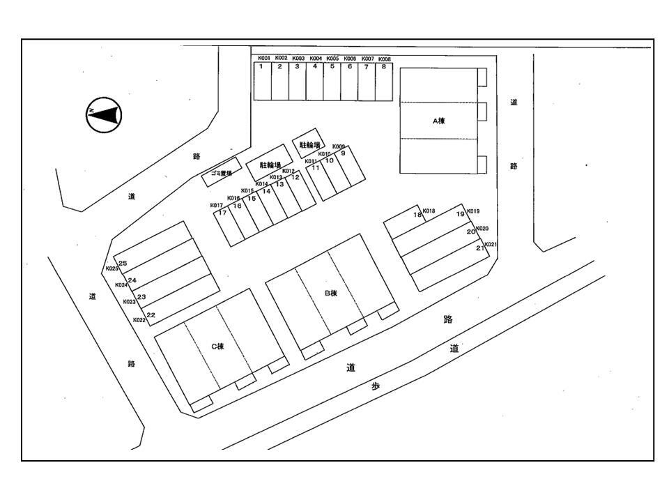 サニーヴィレッジⅠの駐車場|駐車場