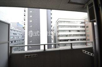 【バルコニー】 | セントラル南船場 | 開放的で明るい空間を演出してくれるバルコニーです