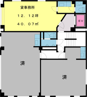 【間取り】 | 江戸川ビル