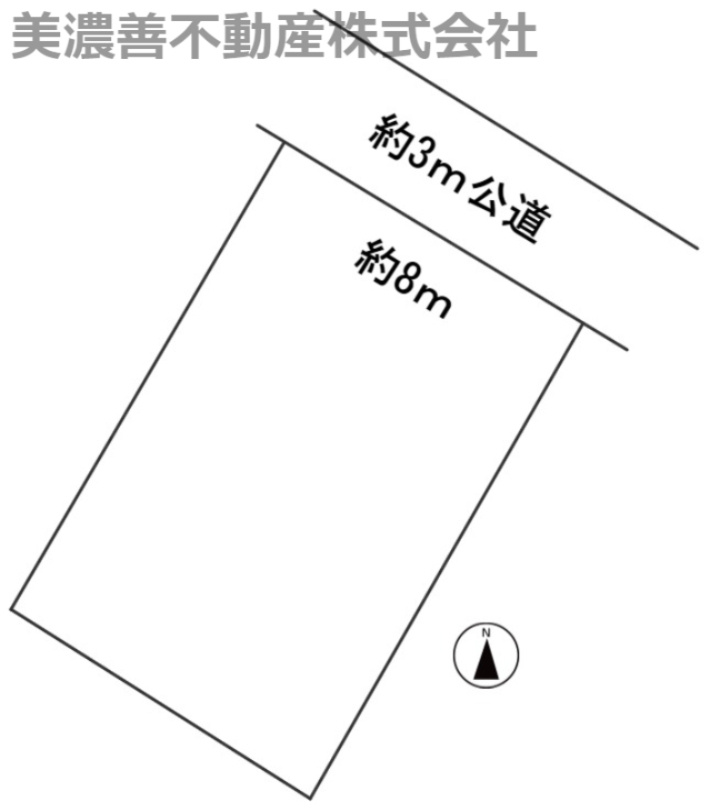 ６１８２９　岐阜市近島土地の区画図