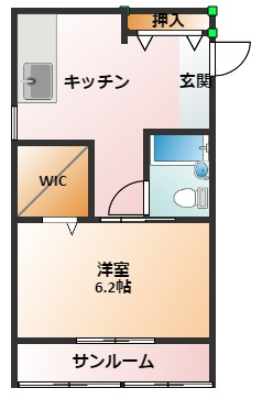 【間取り】 | バスティード西浜田