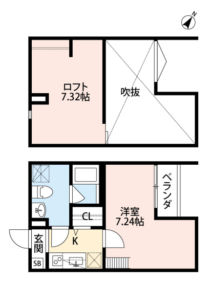 【間取り】 | ラ・フロレゾン 