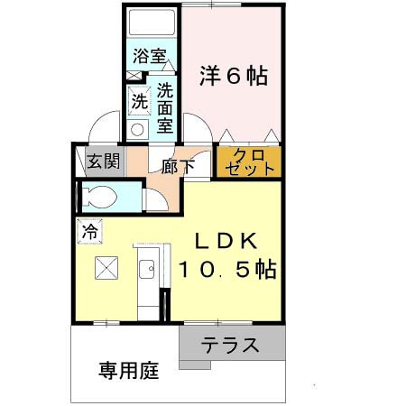 【間取り】 | カトルセゾンＣ棟