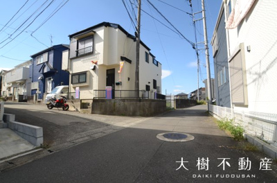 【前面道路含む現地写真】 | 海老名市大谷北4丁目 中古戸建て　【仲介手数料無料】