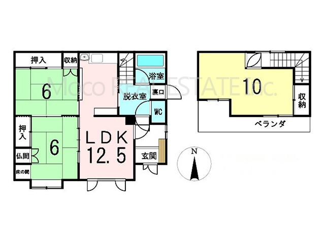 【間取り】 | 北見市とん田東町中古住宅