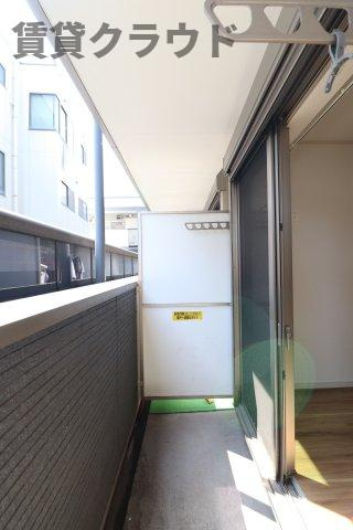 AQUE3のバルコニー|バルコニー付きです