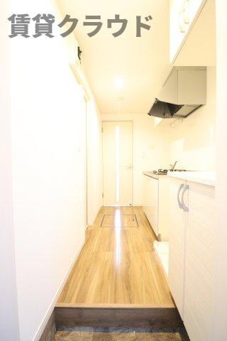 AQUE3の玄関|ゆったりとした玄関です