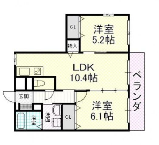 【間取り】 | ウイングコート