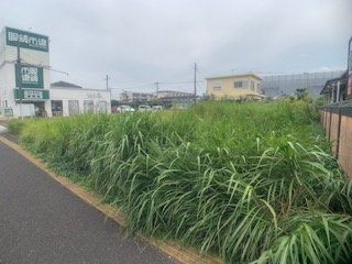 松山貸地の外観