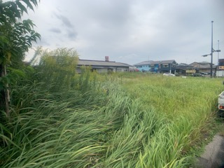 松山貸地の外観