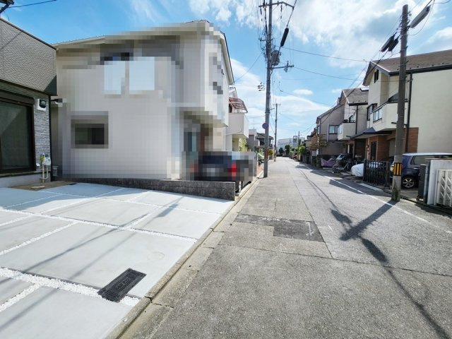 下鴨貴船町の前面道路含む現地写真