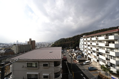 【展望】 |  【上質リフォーム】パークホームズ牛田エアリーコート | 現地（2024年1月6日12：00頃）撮影