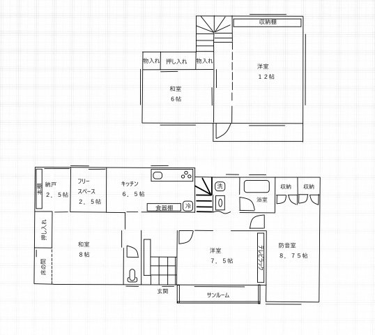 【間取り】 | 熊谷市久下　 | 間取図