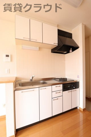 パティオ蘇我のキッチン|シンクと調理スペースもしっかりあって、料理好きの方にも！