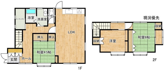 【間取り】 | 東生馬町中古戸建