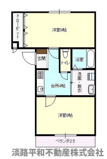 【間取り】 | メゾンＭ