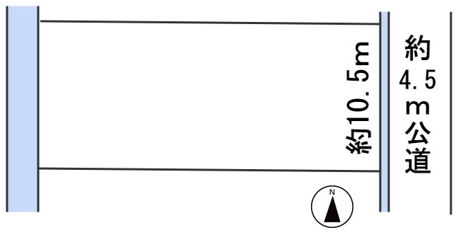 ６０９２６　岐阜市岩滝西三丁目土地の区画図