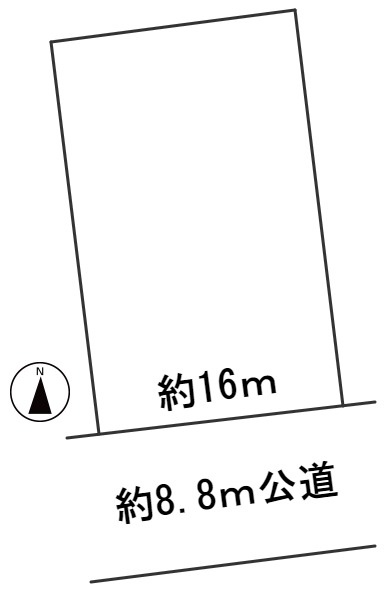 ６０９２７　岐阜市岩滝東一丁目土地の区画図